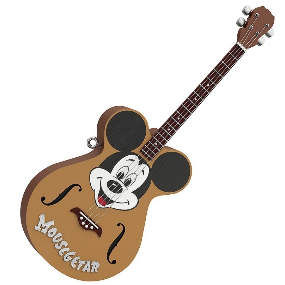Hallmark Keepsake Disney Mickey Mouse Mousegetar Guitar Ornament New - Picture 3 of 5